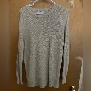 Old Navy Oatmeal Tunic Womens Sweater